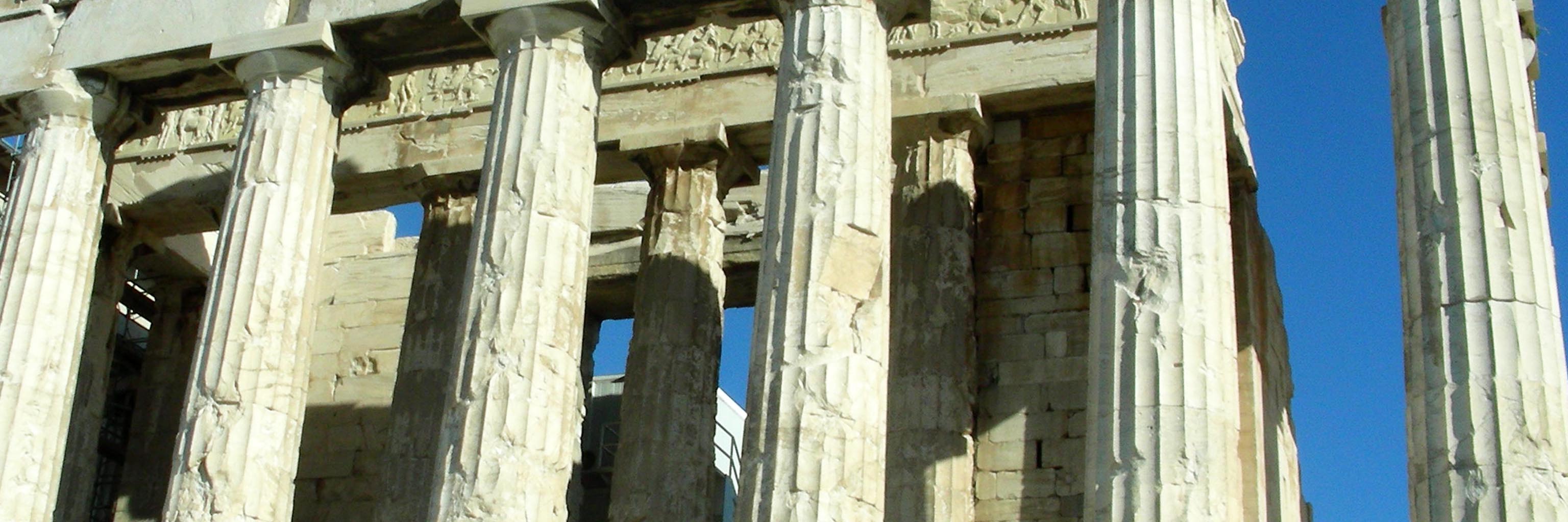 Parthenon site in Athens